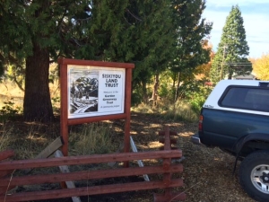 Garden Greenway entry sign - thanks to Jack Moore and Kim Solga!